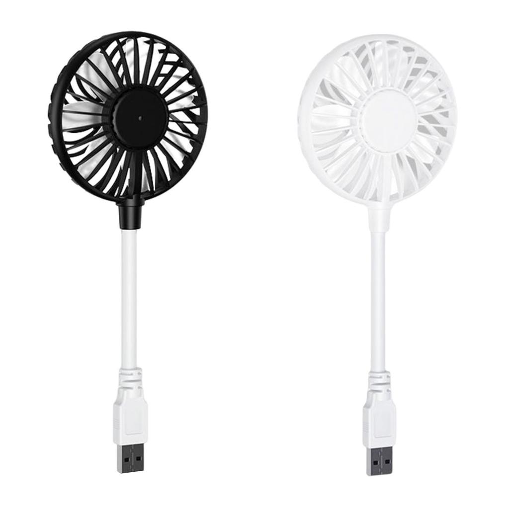 Cooling Fan 360 Degree Adjustable Quiet Small Fan for Power Bank Laptop PC for Home Office Car Outdoor Travel Summer Gifts