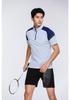 Adult & Children's Quick Dry Half-Zip Sports T-shirt for Table Tennis, Badminton & Fitness
