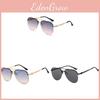 Trendy Mens Sun Glasses With Metal Frame And Gray Pc Lenses For Casual Wear