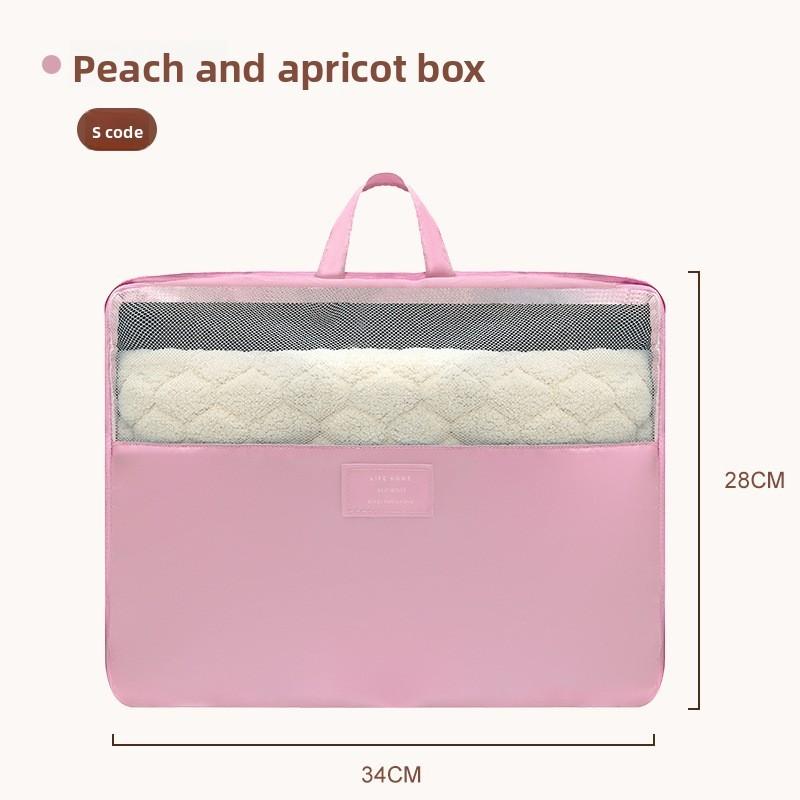 

Travel Packing Cubes With Nylon Material For Luggage Organization And Baggage Storage S розовый