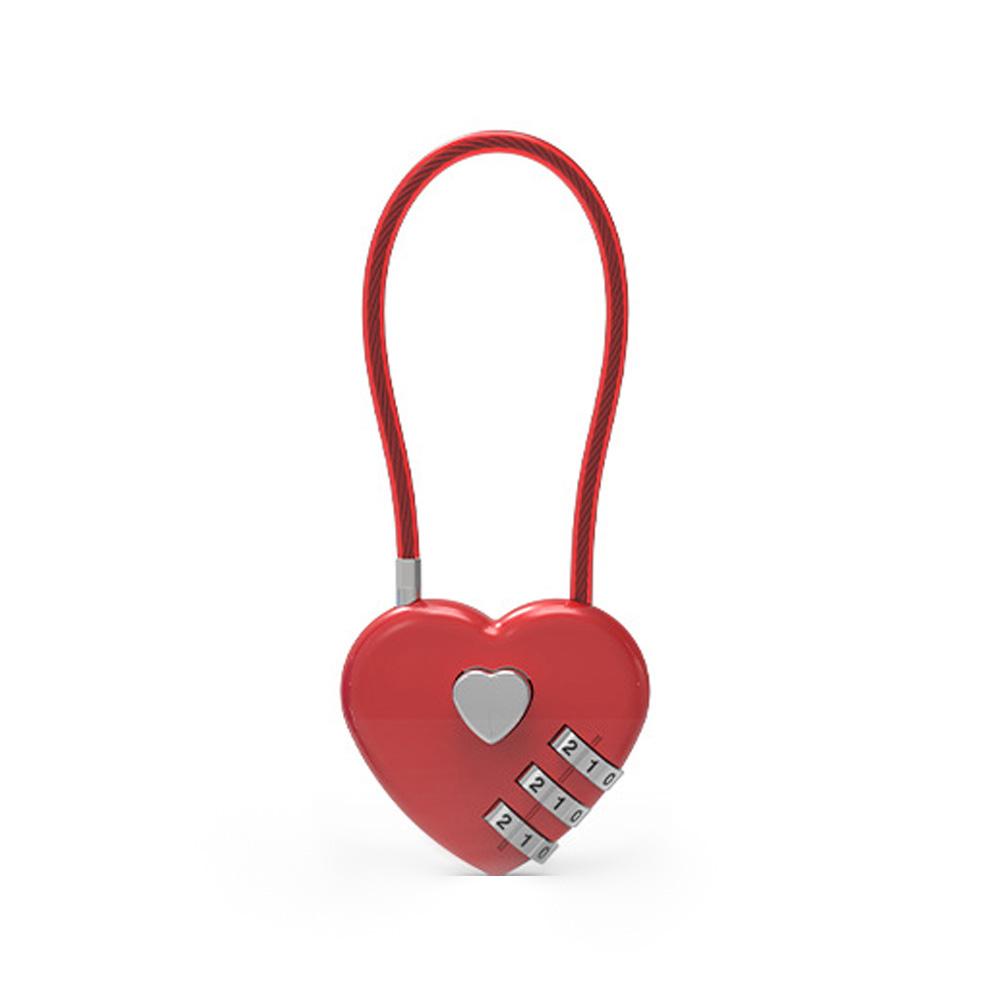 INS Korean Red Heart Lock Keychain Y2K Emo Aesthetic Vintage Charm Keychain Bag Pendant Punk Sweet Accessories Harajuku Jewelry