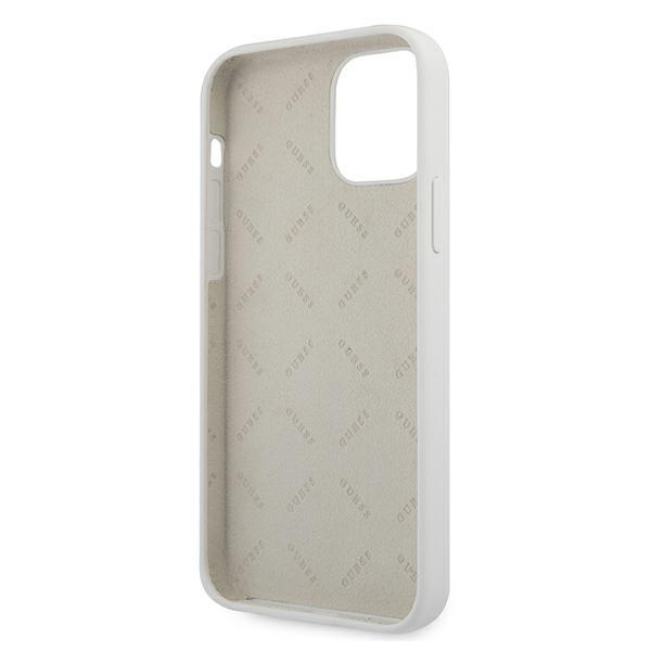 Guess Guhcp12Slsvscr Iphone 12 Mini5,4 Kremowy/Cream Hardcase Script Vintage