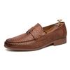 Korean Version of the Trend Men's Hair Stylist Pointed Shoes British Casual Retro Small Leather Shoes Nightclub Fashion Shoes