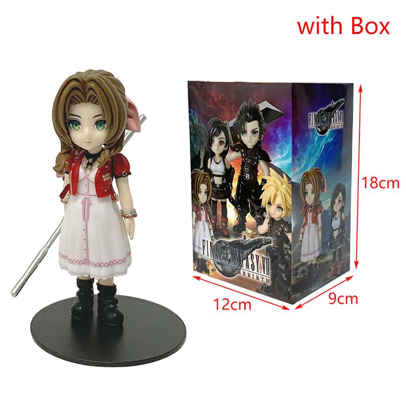 Final Fantasy Vii Rebirth Series Q Ver Anime Figure Toys Cartoon Action Figures Home Table Decoration Car Ornament Children Gift