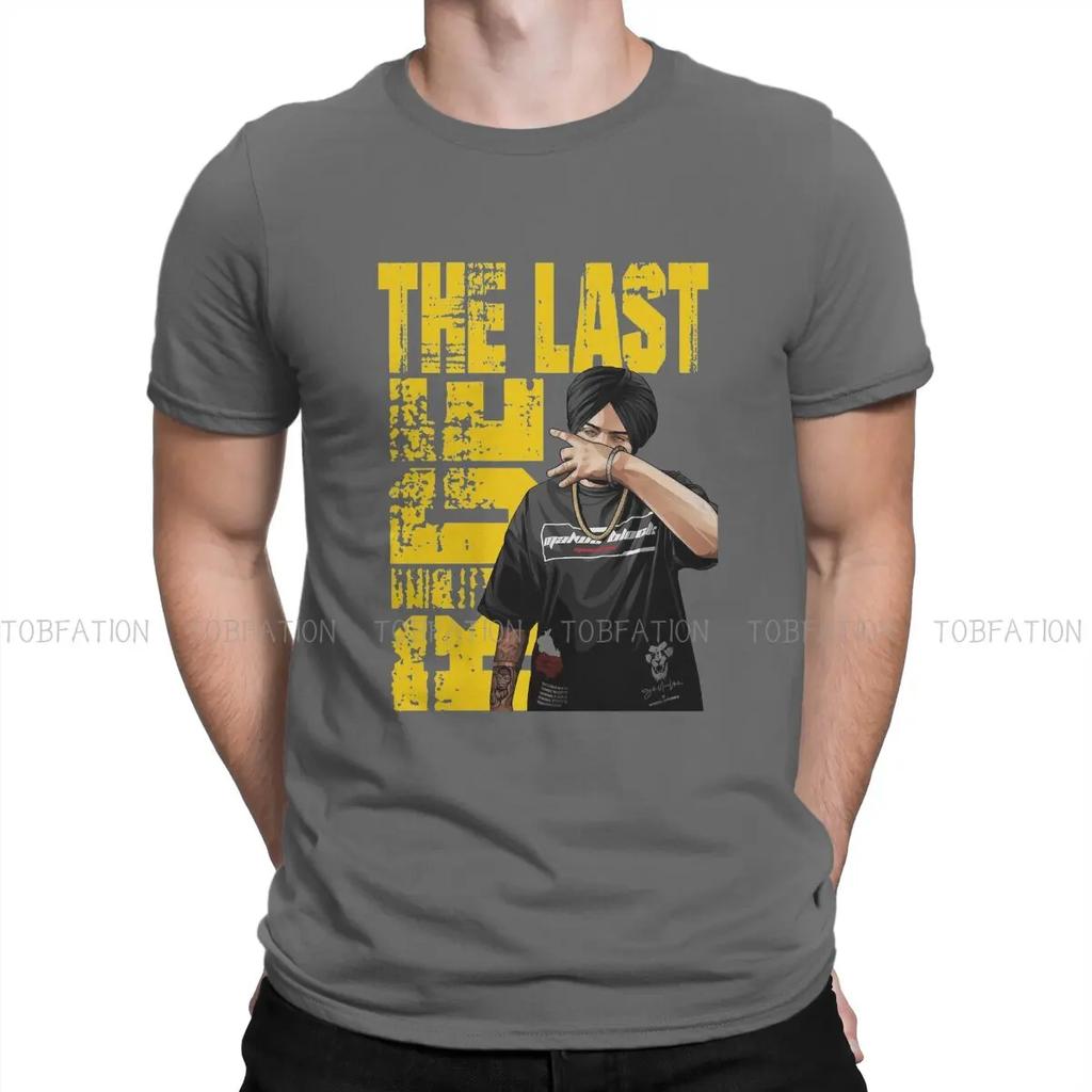 Desi Merch Punjabi Hipster T-Shirts Sidhu Moose Wala Indischer Rapper Männlich Harajuku Stoff Streetwear T-Shirt Rundhals Übergröße