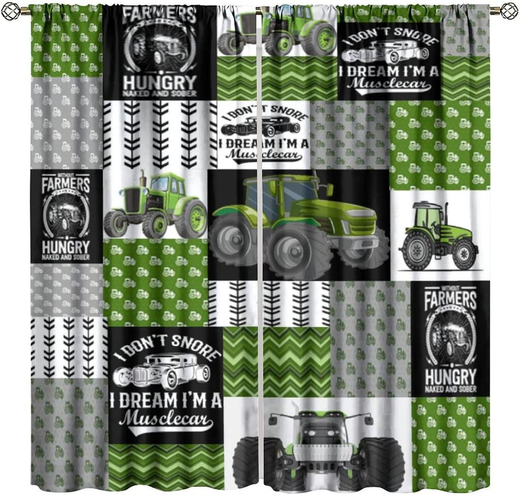 Colorful Inspirational Kids Curtains Quotes Cute Child Cartoon Motivational Rainbow Sun Rod Pocket Window Drapes For Kitchen