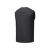 Skechers Comfortable Soft Casual Versatile Vest Men tops Carbon-Black P225M158-0018