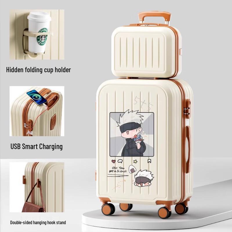 Gojo Satoru Themed Multi-functional Luggage