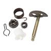 6PCS Kick Start Shaft Gear Assembly Set Metal Alloy Professional Safe Stable Performance for PW50 All Models