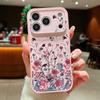 Mädchen Blumenmuster Hülle Für iPhone 17 Pro Max Funda iPhone 16 15 14 13 Pro Max Magnetisch Für Magsafe Hybrid Schlank Mattes Cover