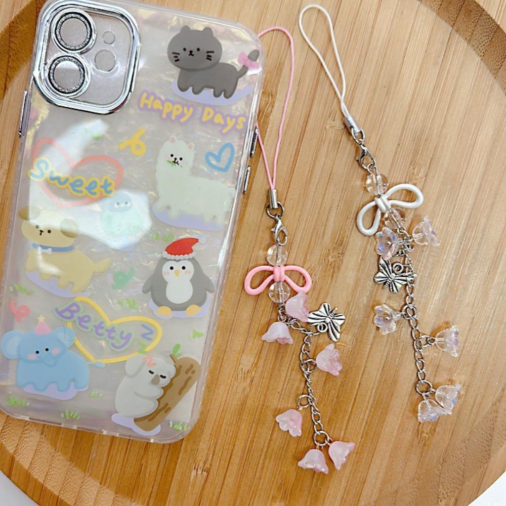 

Straps Y2K Phone Pendant Butterfly Phone Chain Phone Accessories Phone Lanyard CCD Pendant