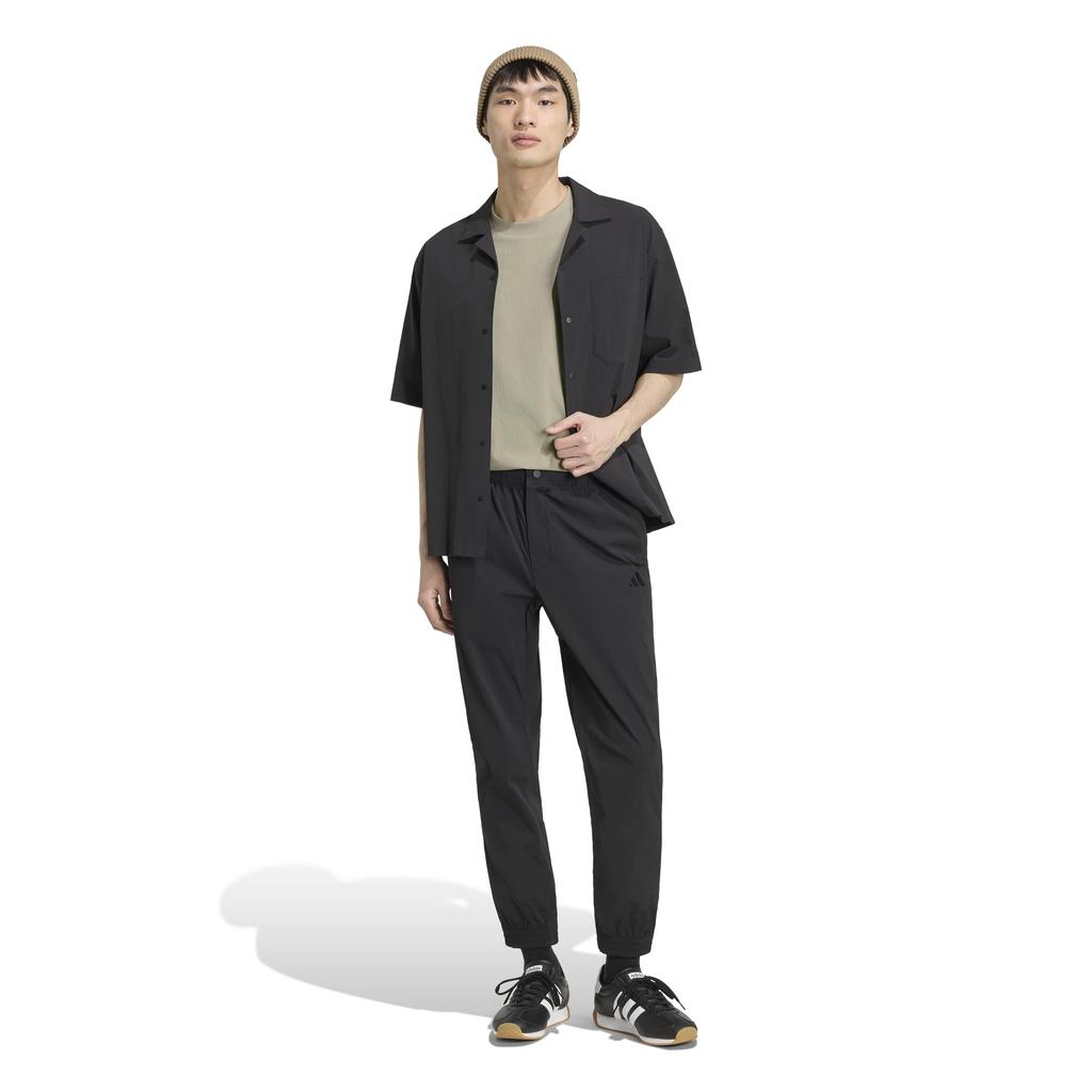 Long Pants COOL RE Commuter Pants ZF144 Black M [Adidas] Men's (KY6297)