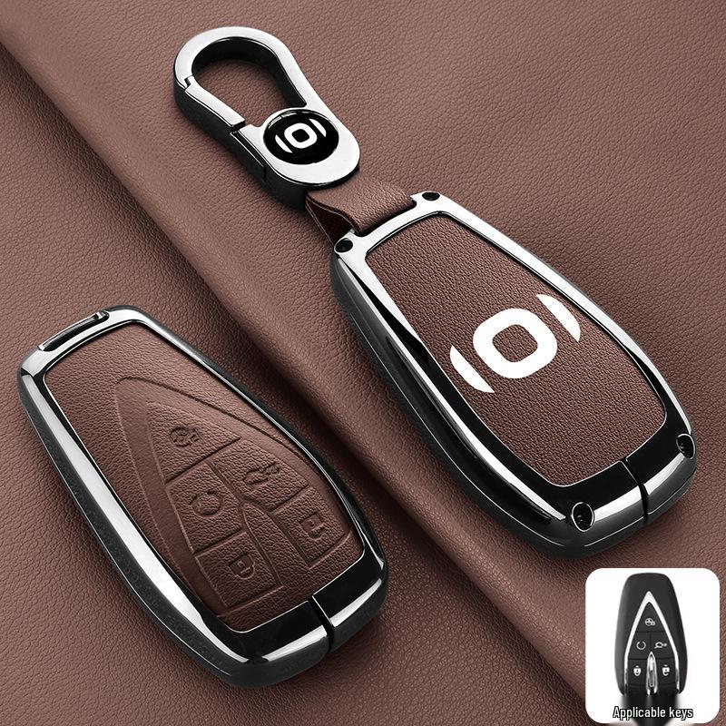 Kompatible Changan Qiyuan Q05/A07 Schlüsseltasche: Neues Modell Metallgehäusehalter