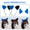 Kids Cats Costumes Set Cats Ears Headbands Tail Bowtie Tutu Skirt Animal Cosplay Costumes for Halloween Christmas Party