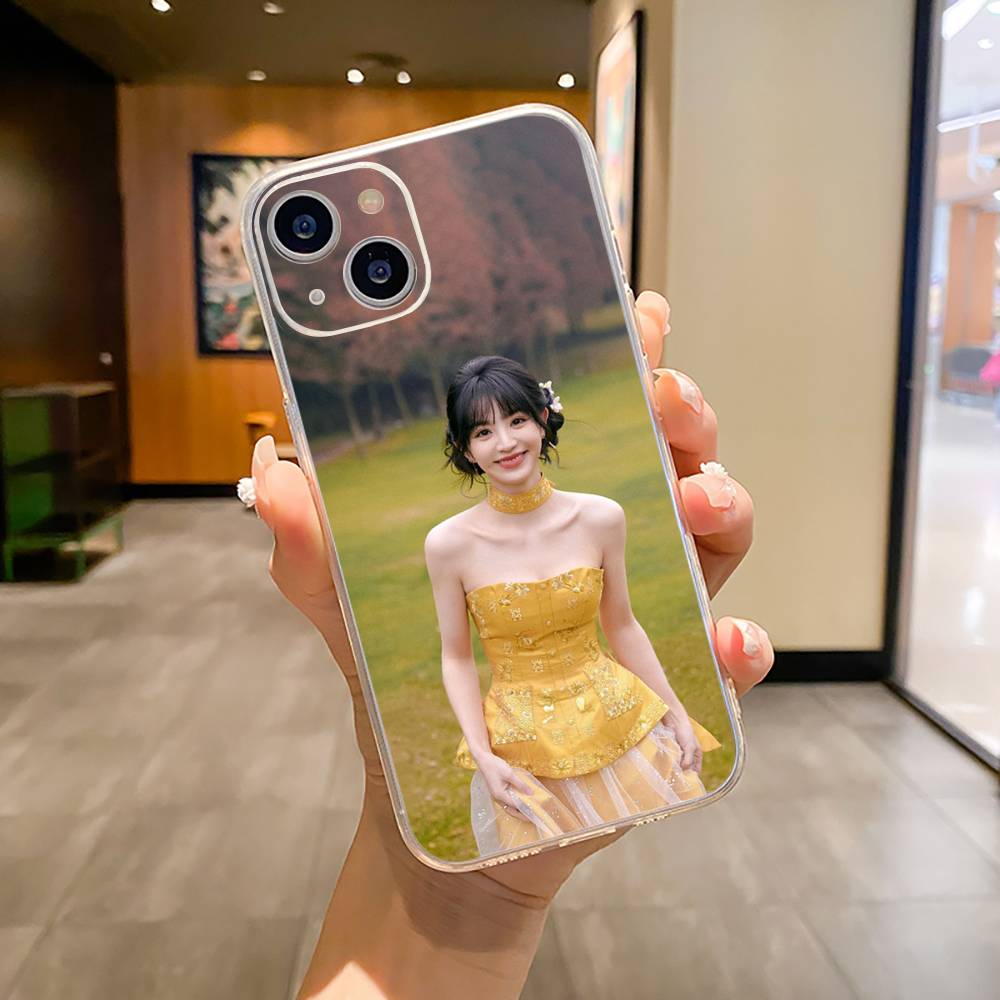 Actress Tian Xiwei Phone Case For iPhone17,16,15,14,13,12,11 ,Pro Max,16/15/14 Plus Transparent Cover