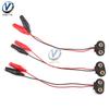 9V Battery Clip Connector 11cm Black Red Cable Connection Buckle Battery Holder 1/1/9/11pcs Battery Clips Connector Buckle Kits