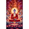 Fantasy Buddha Statue 5D Full Round Diamond Painting Kits Zen Art Buddhist Sculpture DIY Drills Mosaic Embroidery Cross-stitch
