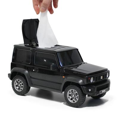 Estuche para pañuelos húmedos Suzuki Jimny Sierra (coche normal) (negro)