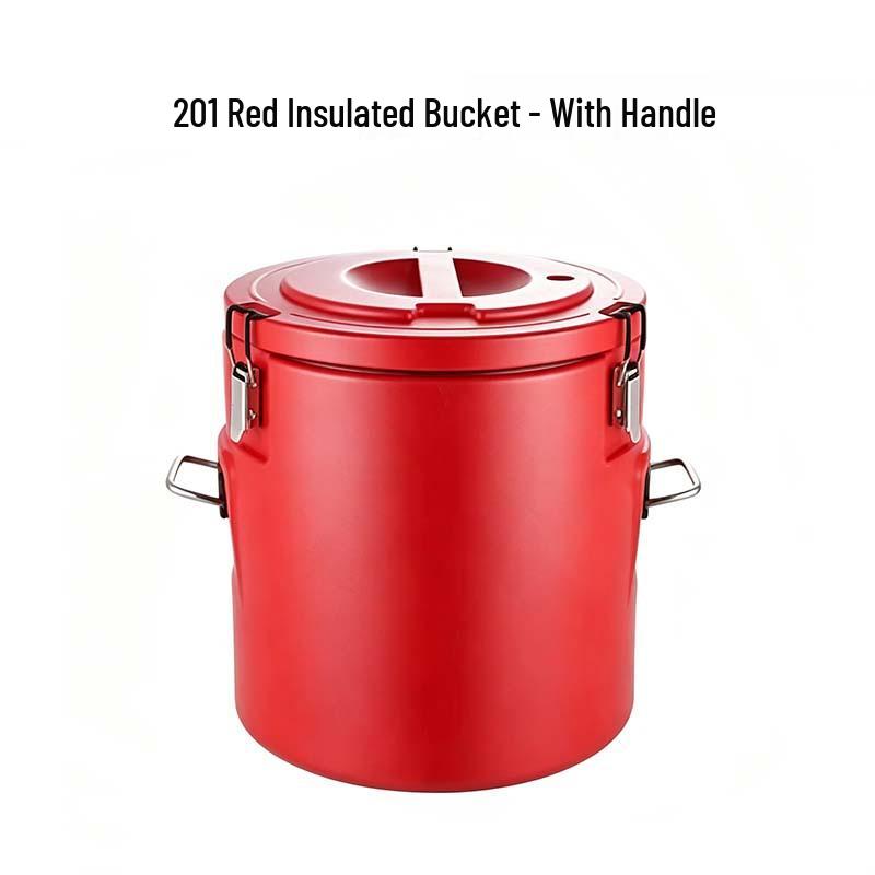 304 Insulated Large-Capacity Food Grade Bucket for Milk Tea, Ice, and Soy Milk