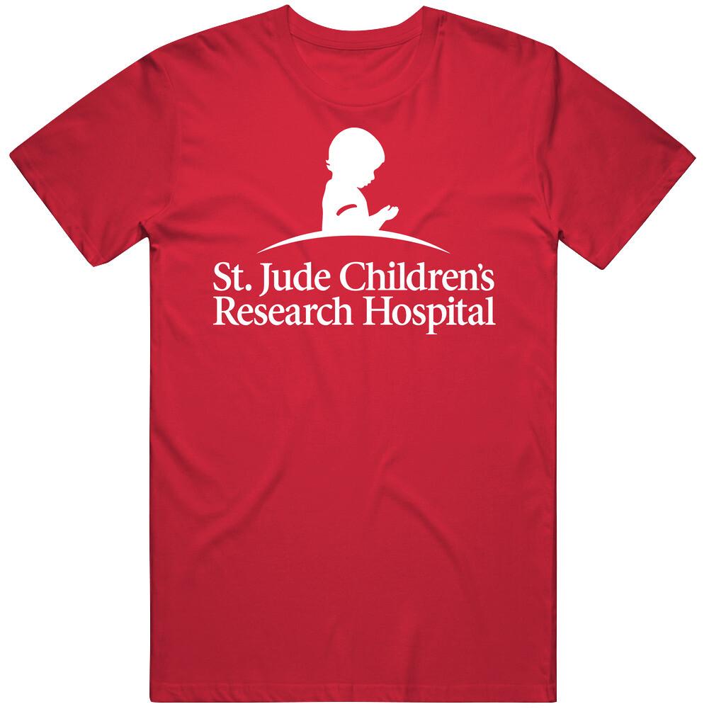 St. Jude Children's Research Hospital  Red Unisex Cotton Classic T Shirt