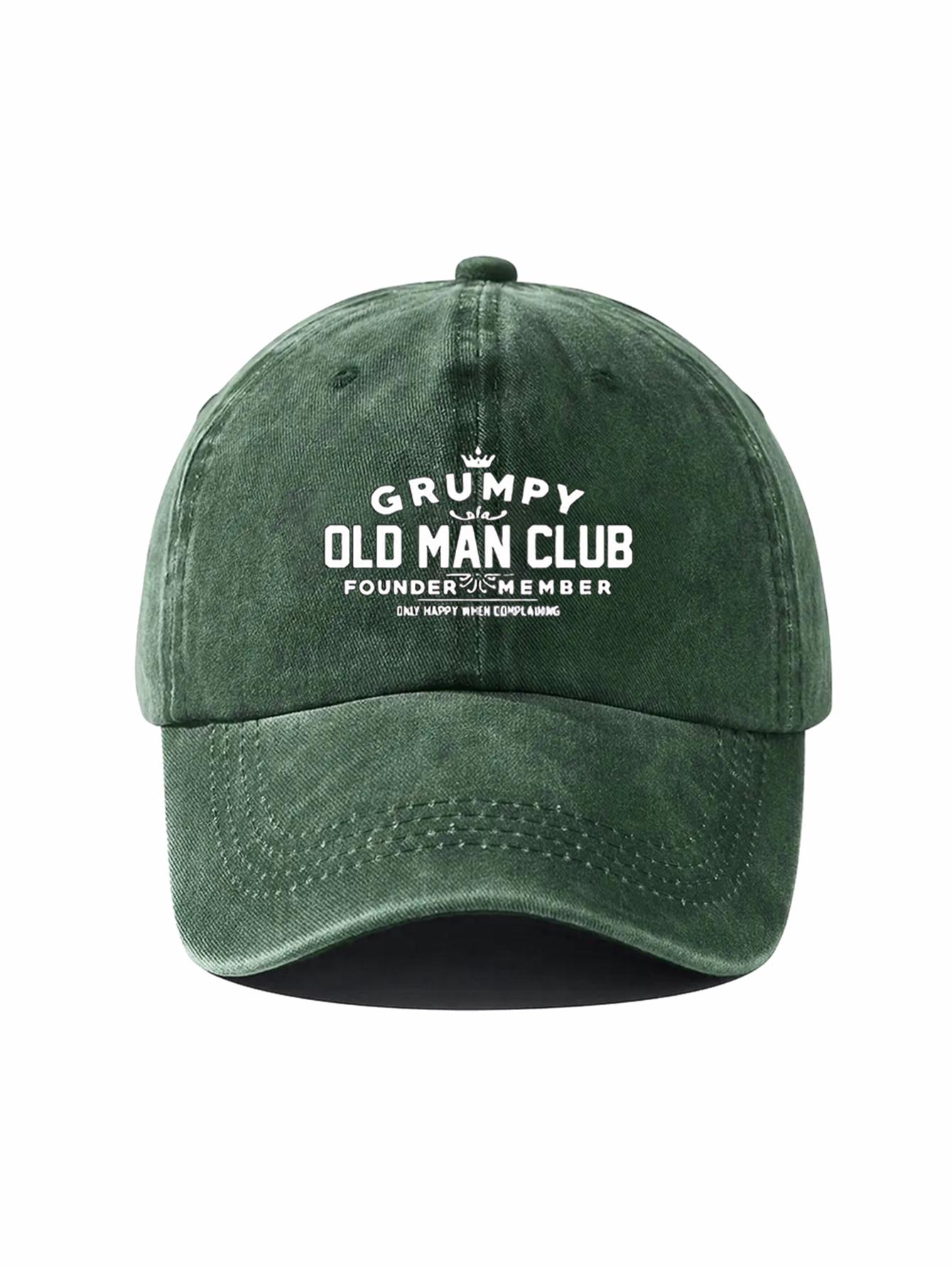 

Vintage Baseball Cap Adjustable Washed Distressed Dad Hats Fashionable Sports Hat for Outdoor Comfort For Women Anderson Men зелёный