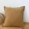 Federa per Cuscino da Divano Rustico Federa per Cuscino Lombare per Divano Cotone Lino Cuscini Decorativi per Divano Letto Sedia Durevole Colore Solido