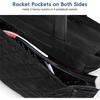 With Shoe Pocket Sports Racket Pack Holds 1-2 Tennis Rackets Badminton Bag  Outdoor Sports
