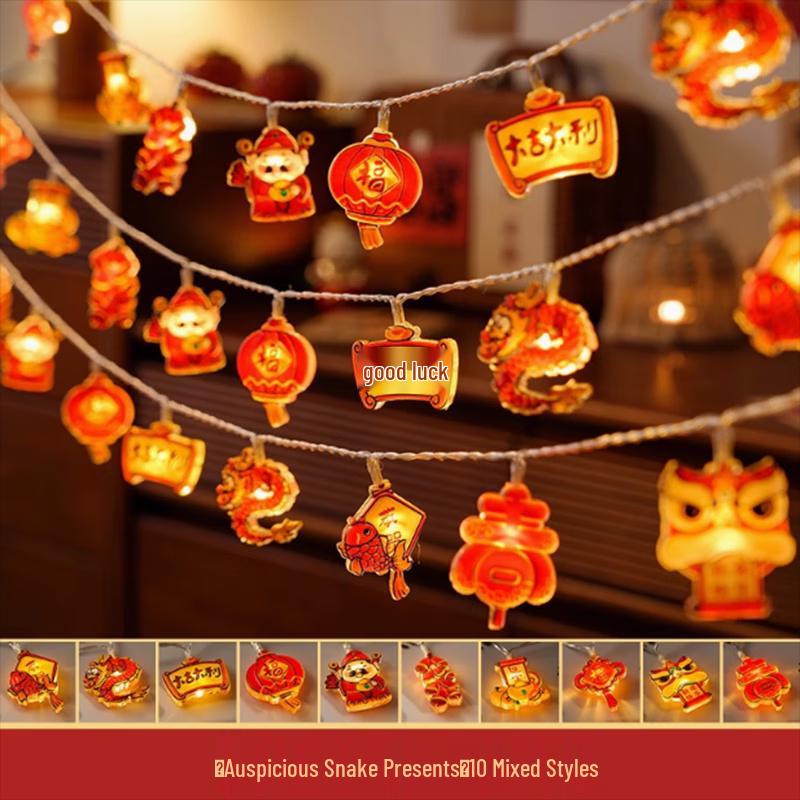 2025 Year of the Snake Spring Festival LED String Lights