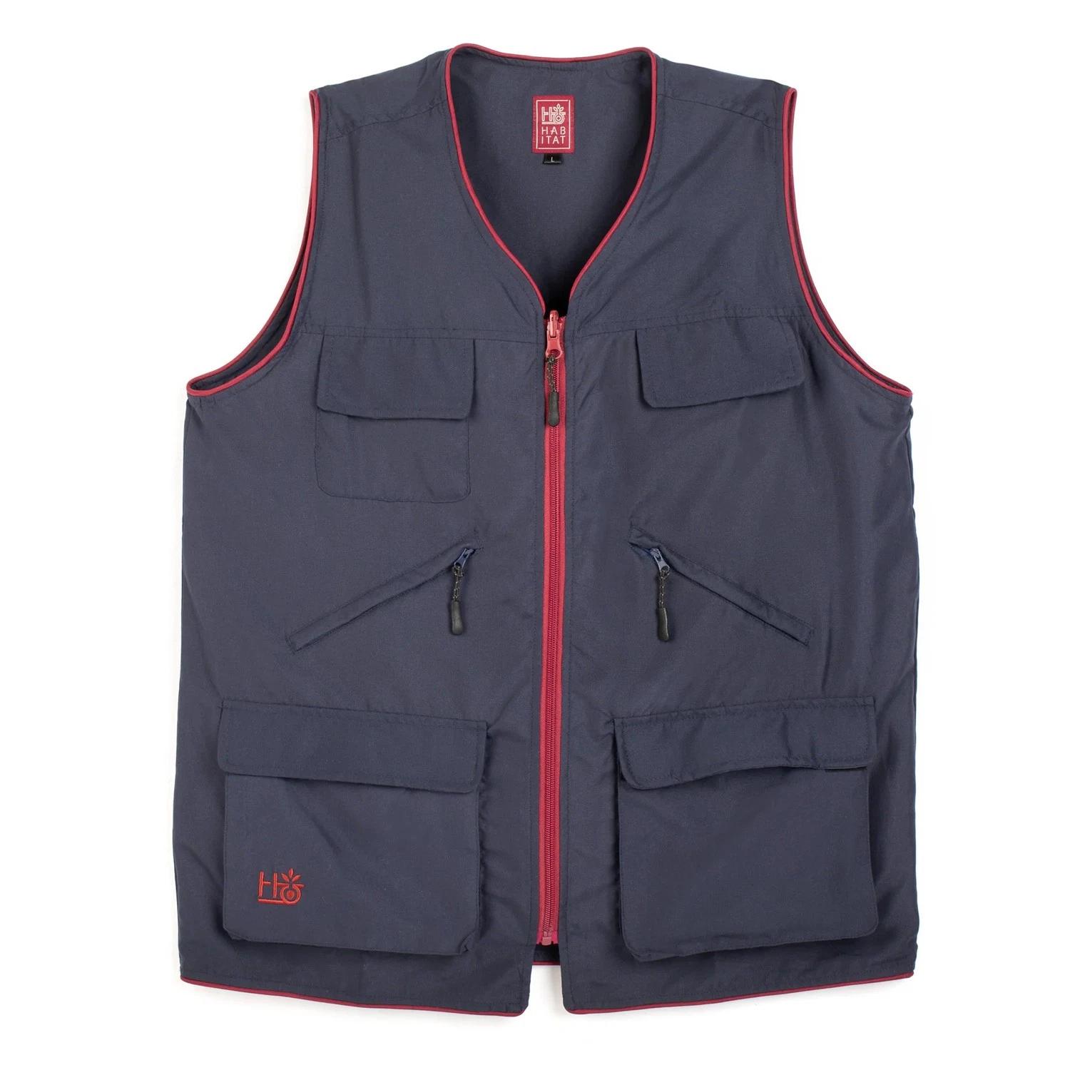 Habitat Skateboards Shirt All Season Vest Navy 3XL