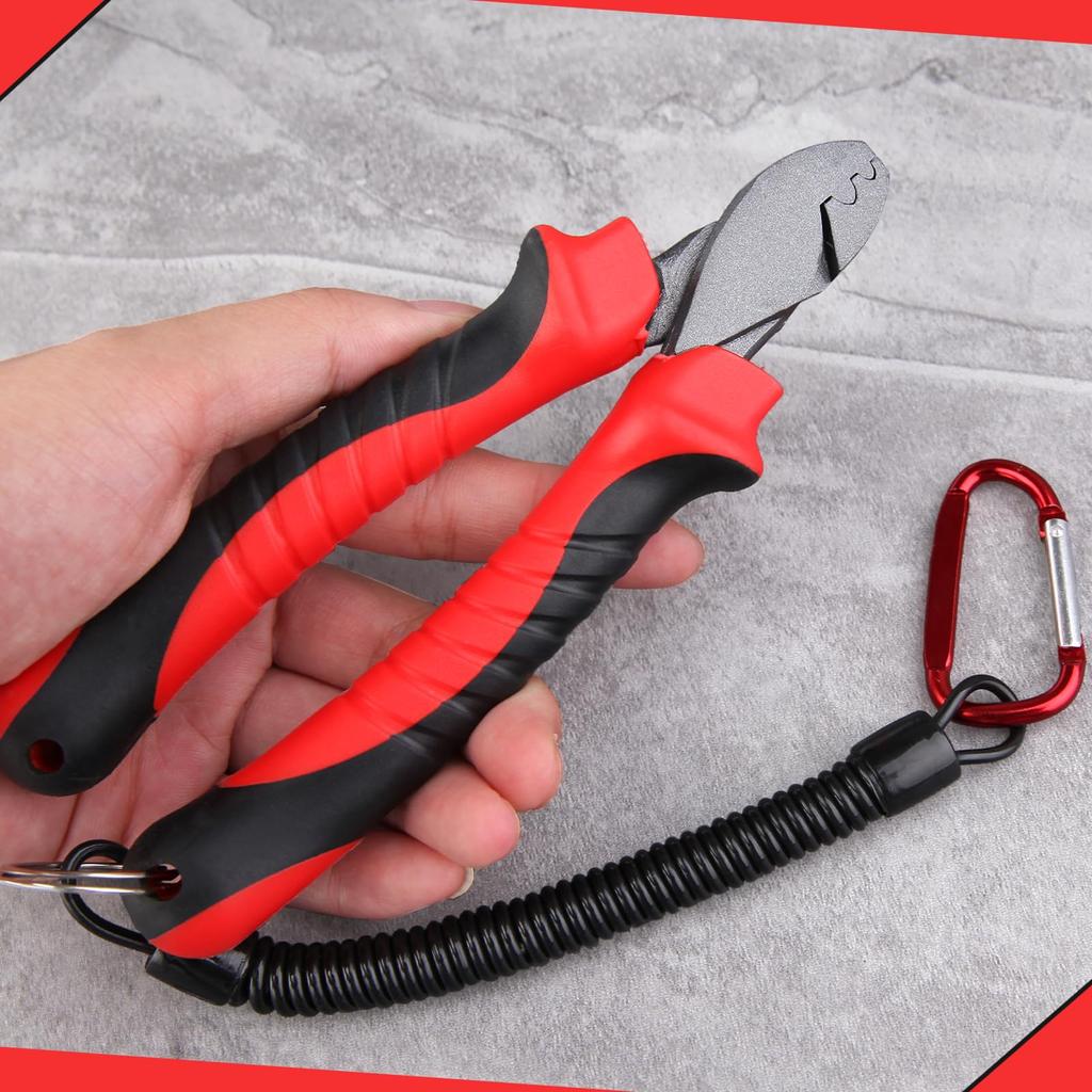 LEONTOOL Hand Presser Fishing Fishing Pliers Fishing Pliers Multifunctional Fishing
