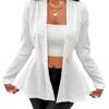 Jacquard 2025 Women's Textured Button Long Sleeve Light Luxury Overcoat