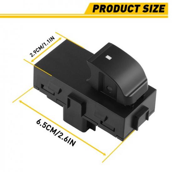 3x Power Window Switch for 07-13 Silverado Front Right & Rear Left/Right Side US