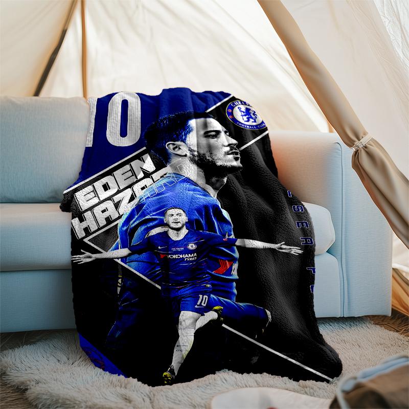 Chelsea FC Logo Aufdruck Decke—weich,warm;Vielseitige Decke für alle Jahreszeiten – perfekt als Klimadecke, Nickerchen-Decke