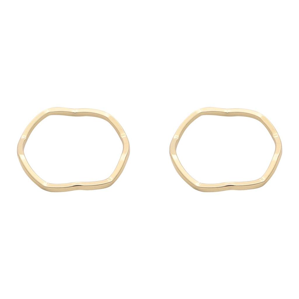 Creative Open Copper Ring Base for DIY Fashion Ring Making