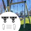 Duty Swing Hangers Screws Included for Indoor Outdoor Yoga Seat Porch