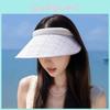 Summer Womens Sun Hat With Large Brim And Breathable Polyester For Outdoor Uv Protection