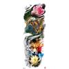 Waterdichte tattoo stickers voor de hele arm: Jezus, Maagd Maria, Kroon, Leeuw-ontwerp