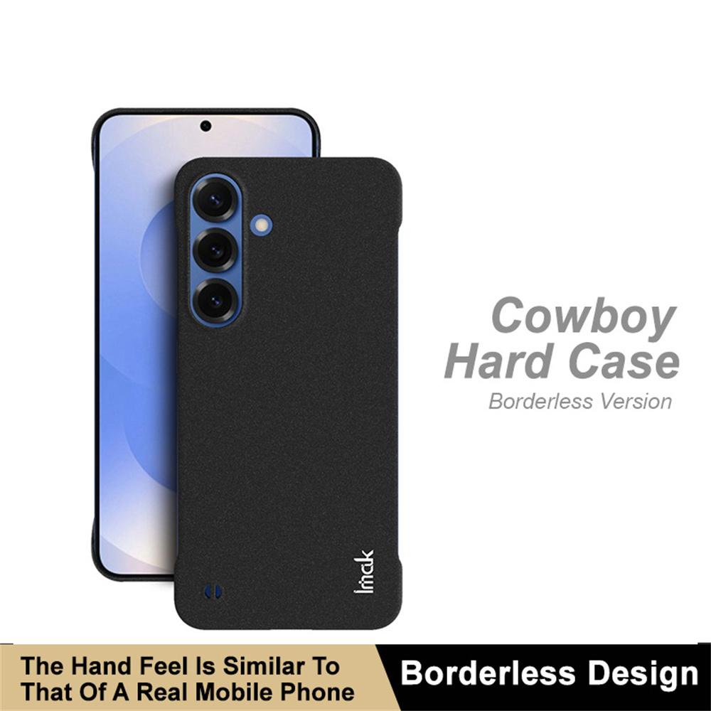 

IMAK For Samsung Galaxy S25+ Case Cowboy Matte PC Borderless Phone Cover Type A