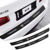 1 pièce Autocollants de Protection de Coffre de Pare-chocs Arrière en Fibre de Carbone pour Logo Escalade CTS ATS SRX XTS XT5 STS CT5 CT6 BLS XLR