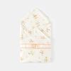 Newborn Pure Cotton Swaddle Blanket - 60g Lightweight Baby Quilt for Spring & Autumn