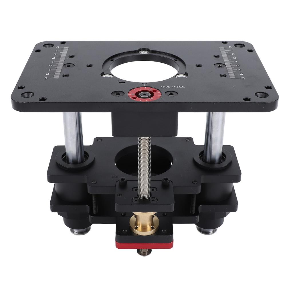 Fräslift-System für 312-Zoll-Durchmesser-Motor 914x1134 Platte 3-teilige Einlegeringe Werkbank