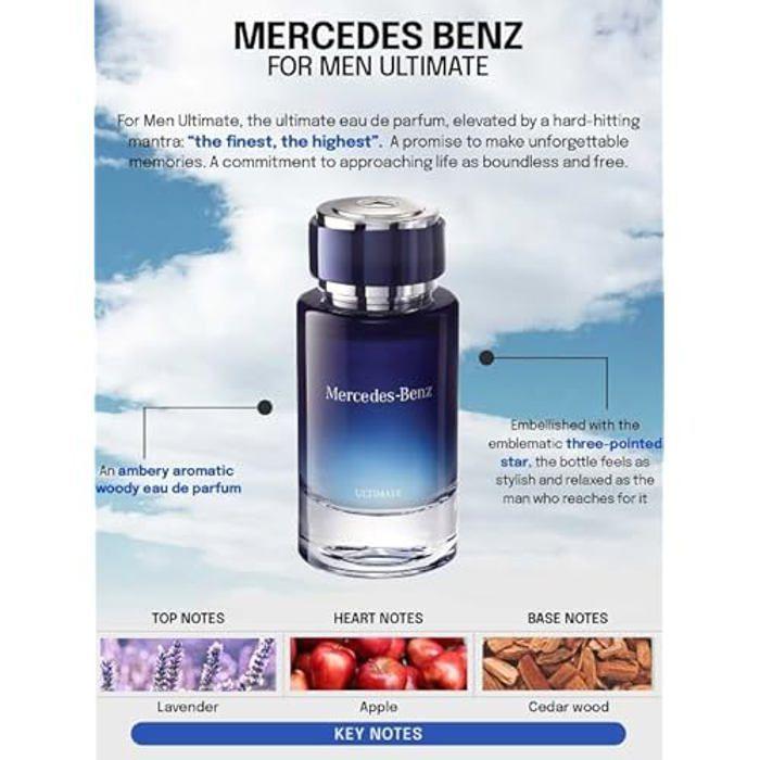 Eau de parfum - MERCEDES-BENZ - Ultimate For Men - 1.3 oz - Oriental - Ambré - Gourmand