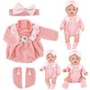 18inch Girl Doll Winter Autumn Outfit Set Cold Weather Doll Clothing Fashion and Breathable For Kids Pretend Play