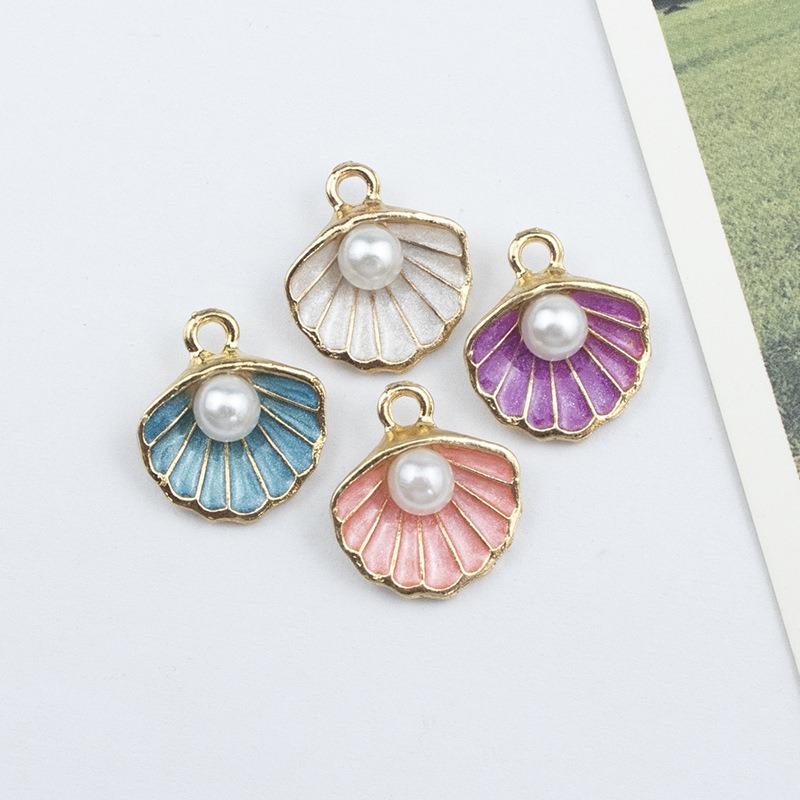 Jewelry Accessories Pendant Beads Small Shell Alloy Pendant