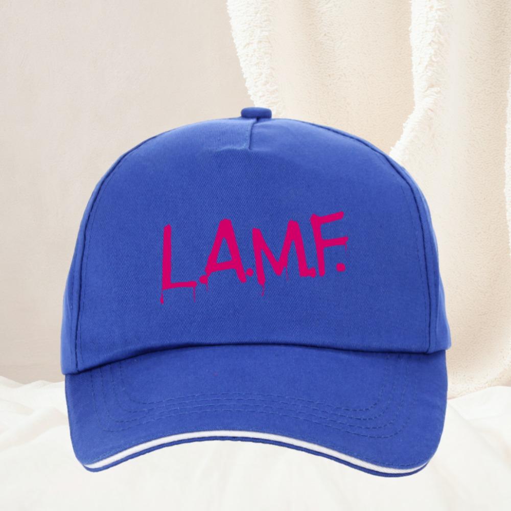 LAMF LAMF Wie von Johnny Thunders getragen Baseballkappe cool Unisex Damen Verstellbar Outdoor Groß für Laufen und Wochenendhut