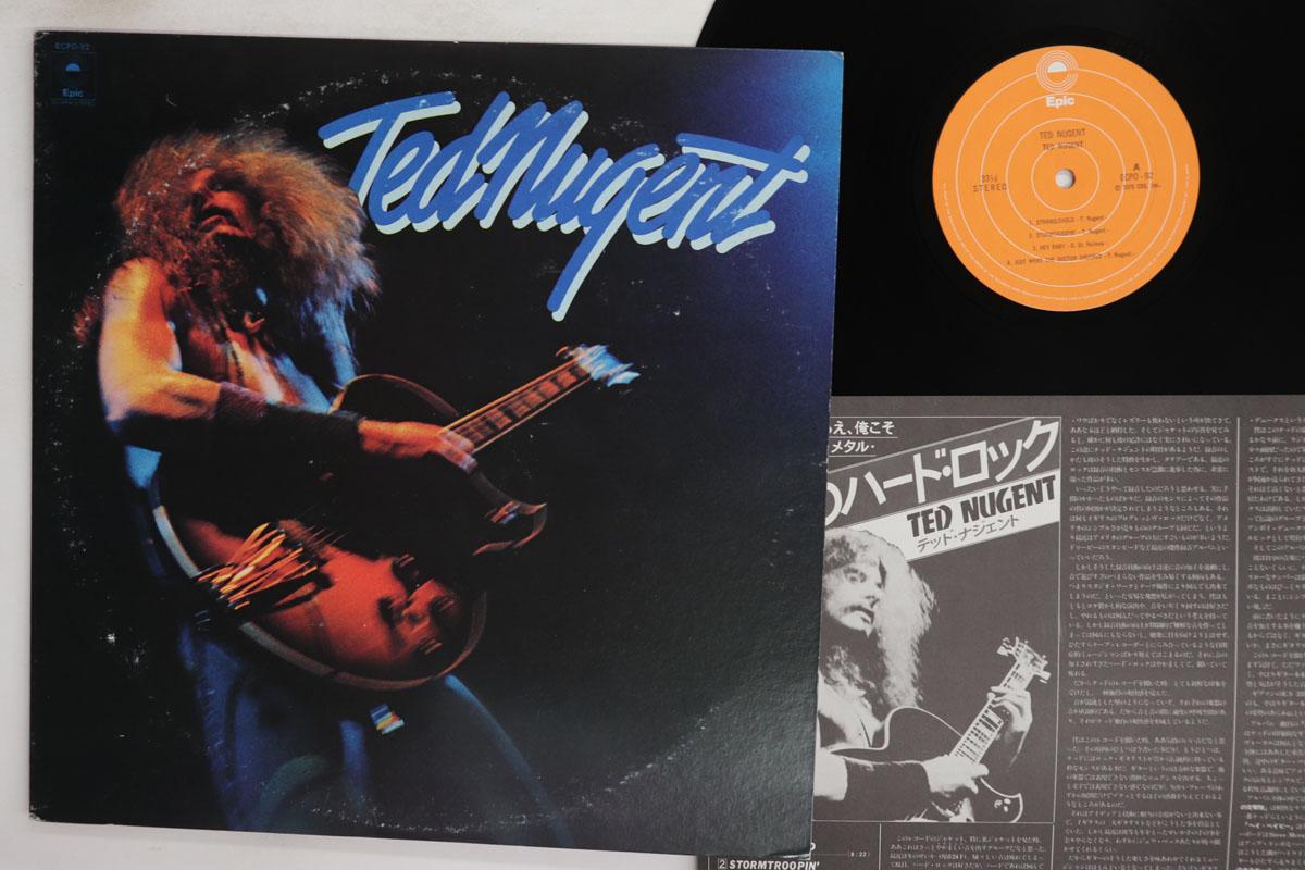 LP Record TED NUGENT Ted Nugent ECPO92 EPIC 1975 Japan Metal Used