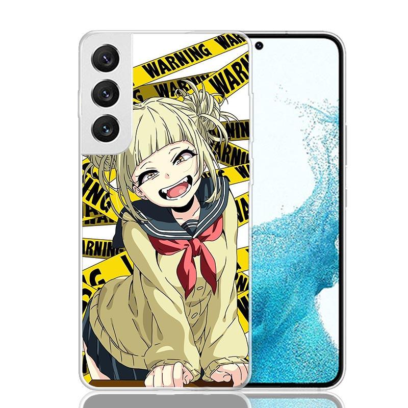 Himiko Toga My Hero Fashion Phone Case For Samsung Galaxy S26 S25 Edge S24 S23 FE S22 Ultra S21 Plus S20 + Fundas Cover Coque Ga