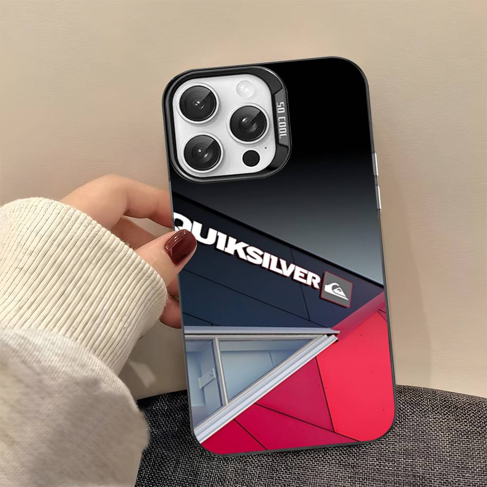 Surfmarke Q-QuiksilverS Logo Handyhüllen Für IPhone 17 16 15 14 13 12 11 Plus Pro Max Bunte Hülle
