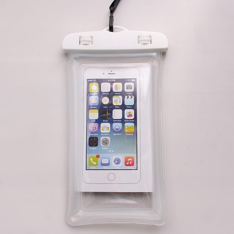 Universell vanntett telefonpose for svømming, dykking, undervannsfotografering, forseglet snor, anti-tap, oppbevaringspose, organisering