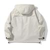 Outdoor Casual Workwear Hooded Jacket for Spring and Autumn, Plus Size Men's Fashion Plus Size Loose Jacket
